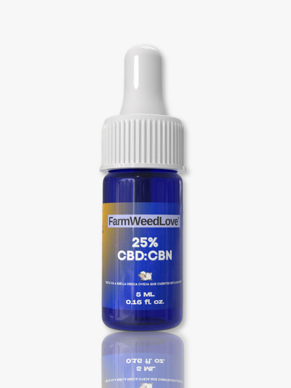 Aceite de noche 25% CBD:CBN
