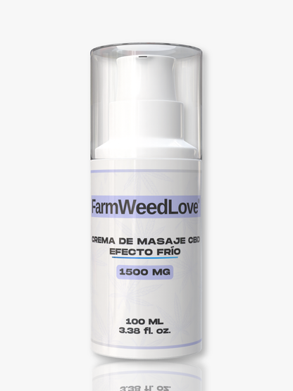 Crema recuperadora CBD efecto frío