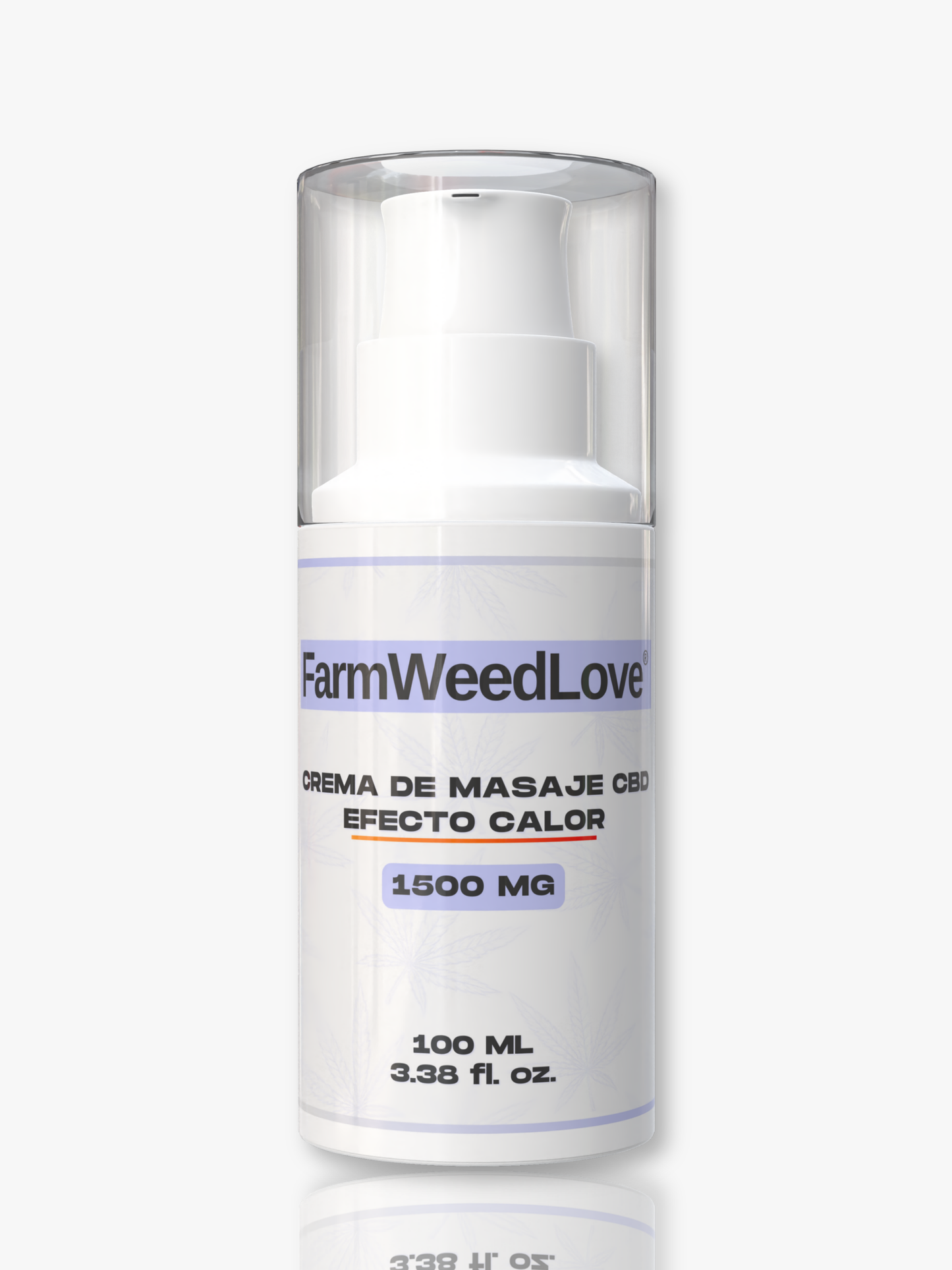 Crema recuperadora CBD efecto calor