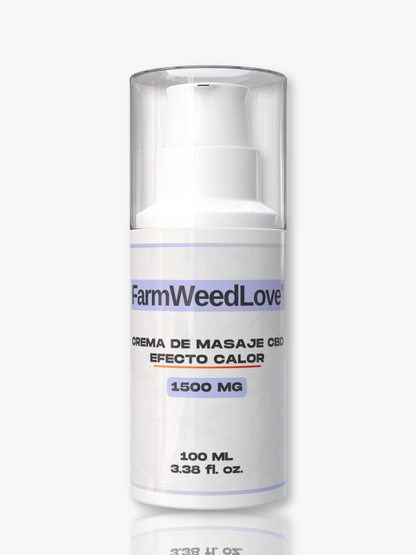Crema recuperadora CBD efecto calor