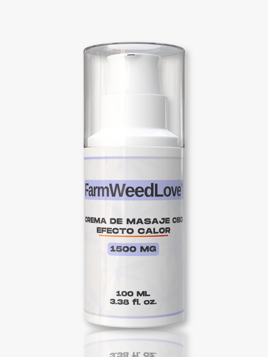 Crema recuperadora CBD efecto calor