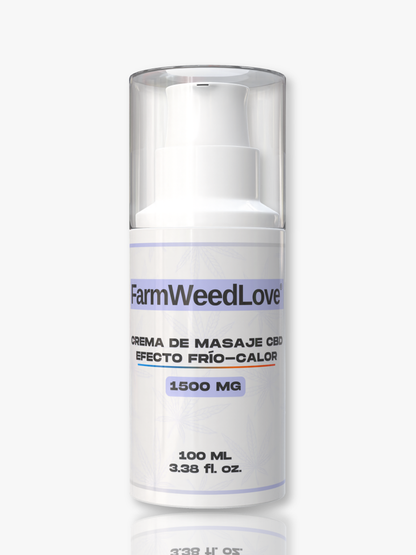 Crema recuperadora CBD efecto frío-calor